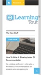 Mobile Screenshot of elearning-tour.com