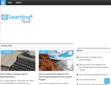 Tablet Screenshot of elearning-tour.com